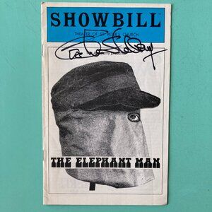 Carole Shelley (Only) Signed Off Broadway Playbill The Elephant Man Kevin Conway